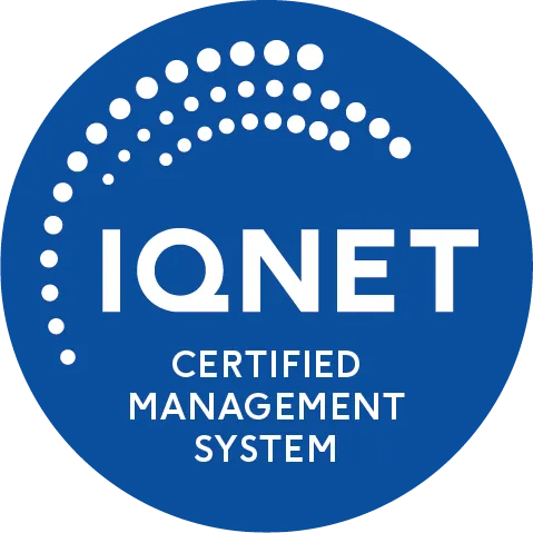 ICONTEC IQNet ISO Certification Badge