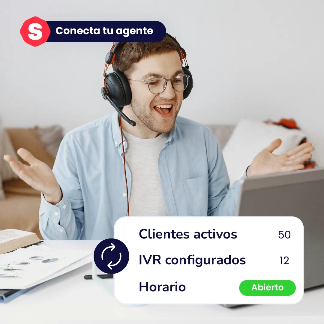 Conecta con el agente correcto, siempre