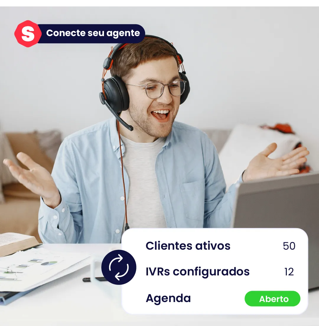 Conecte o cliente ao agente certo