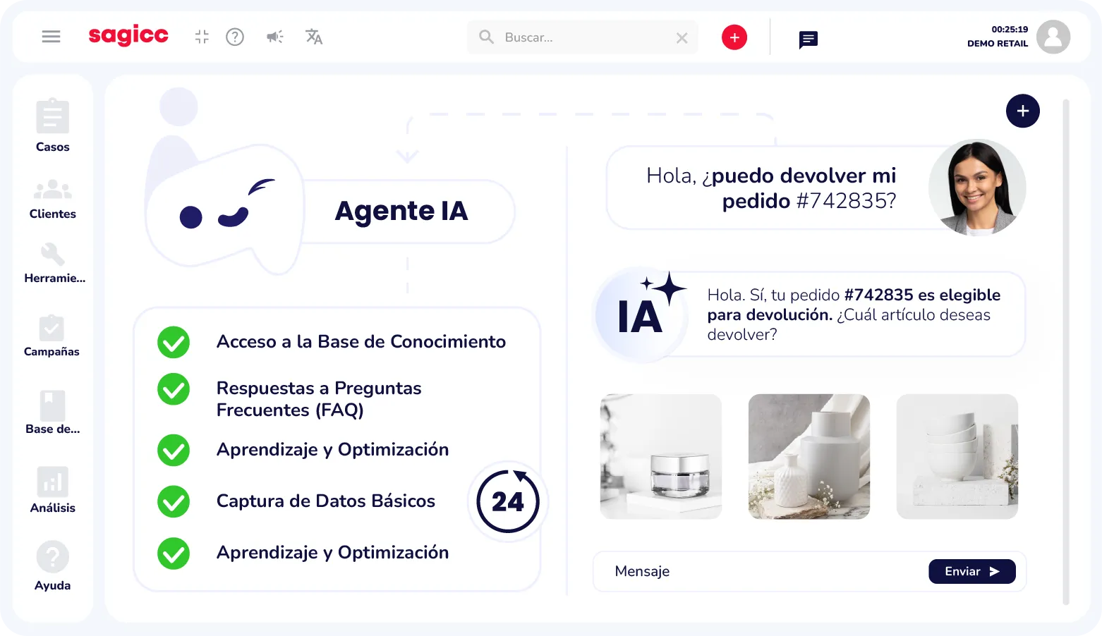 Agentes virtuales inteligentes para experiencias excepcionales