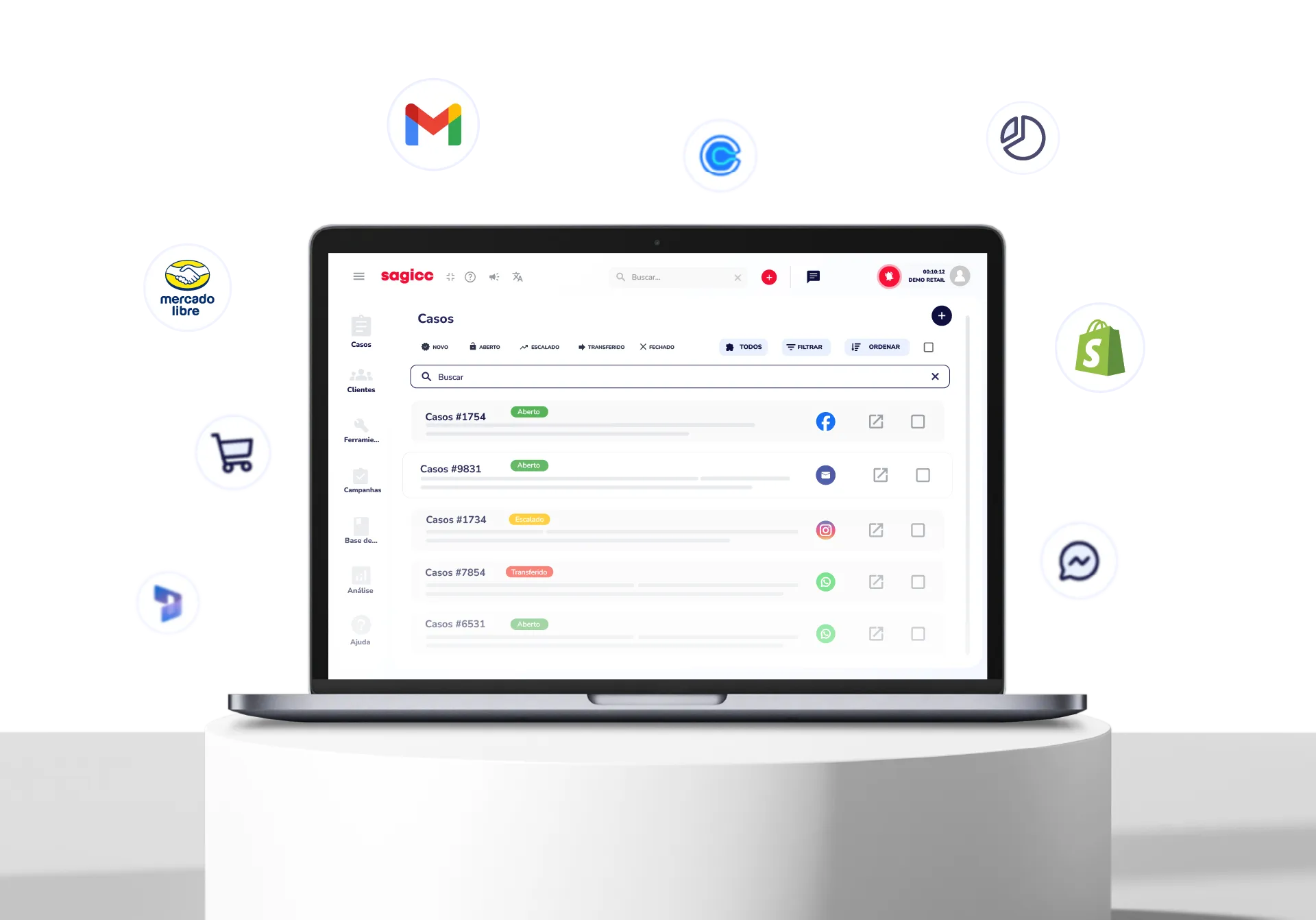 Conecte seus sistemas e trabalhe sem limites