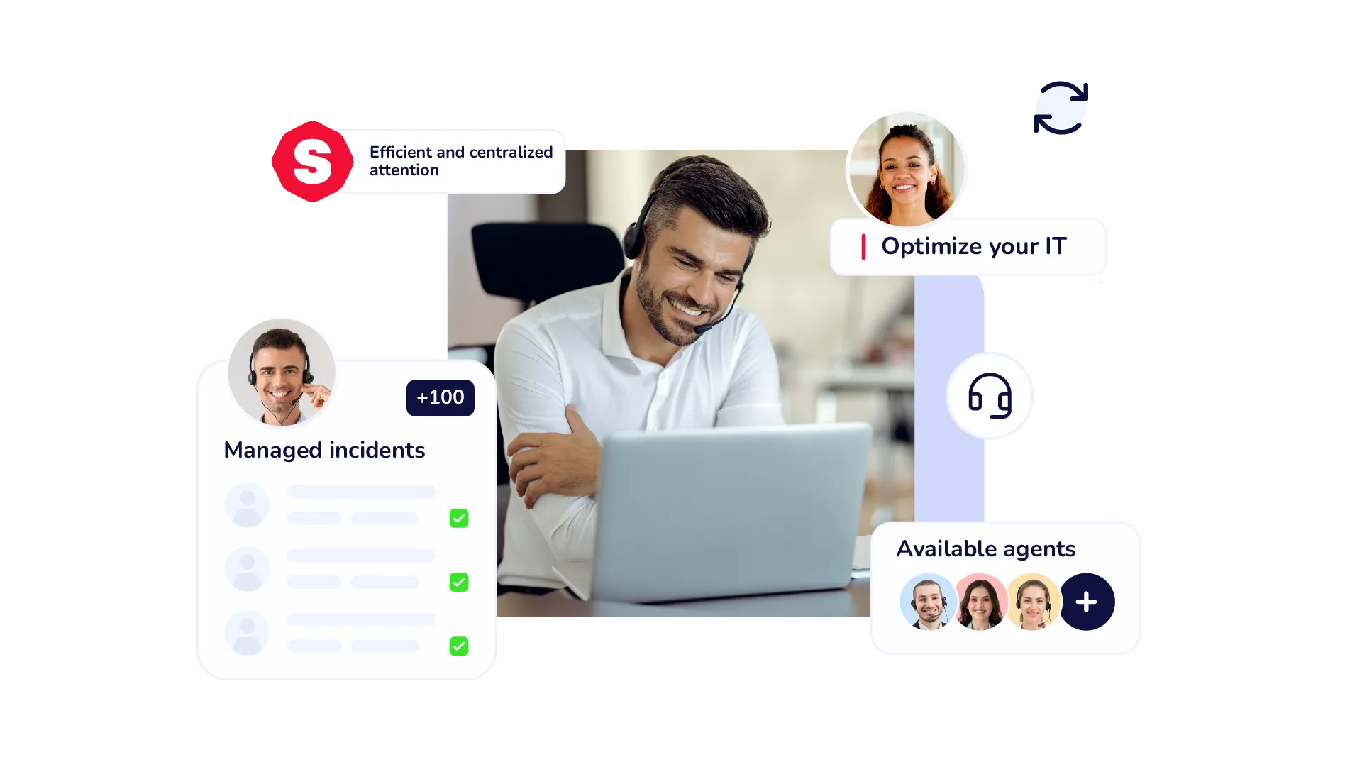 Help desk platform for IT teams with Sagicc