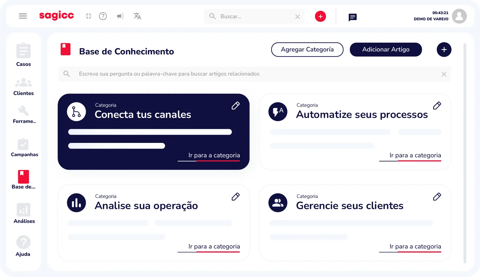 Todo conhecimento em um unico lugar