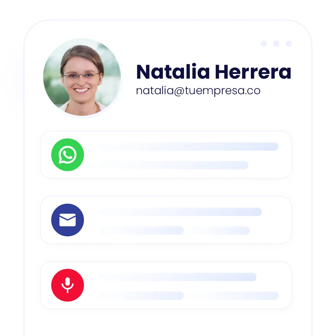 Customer history view