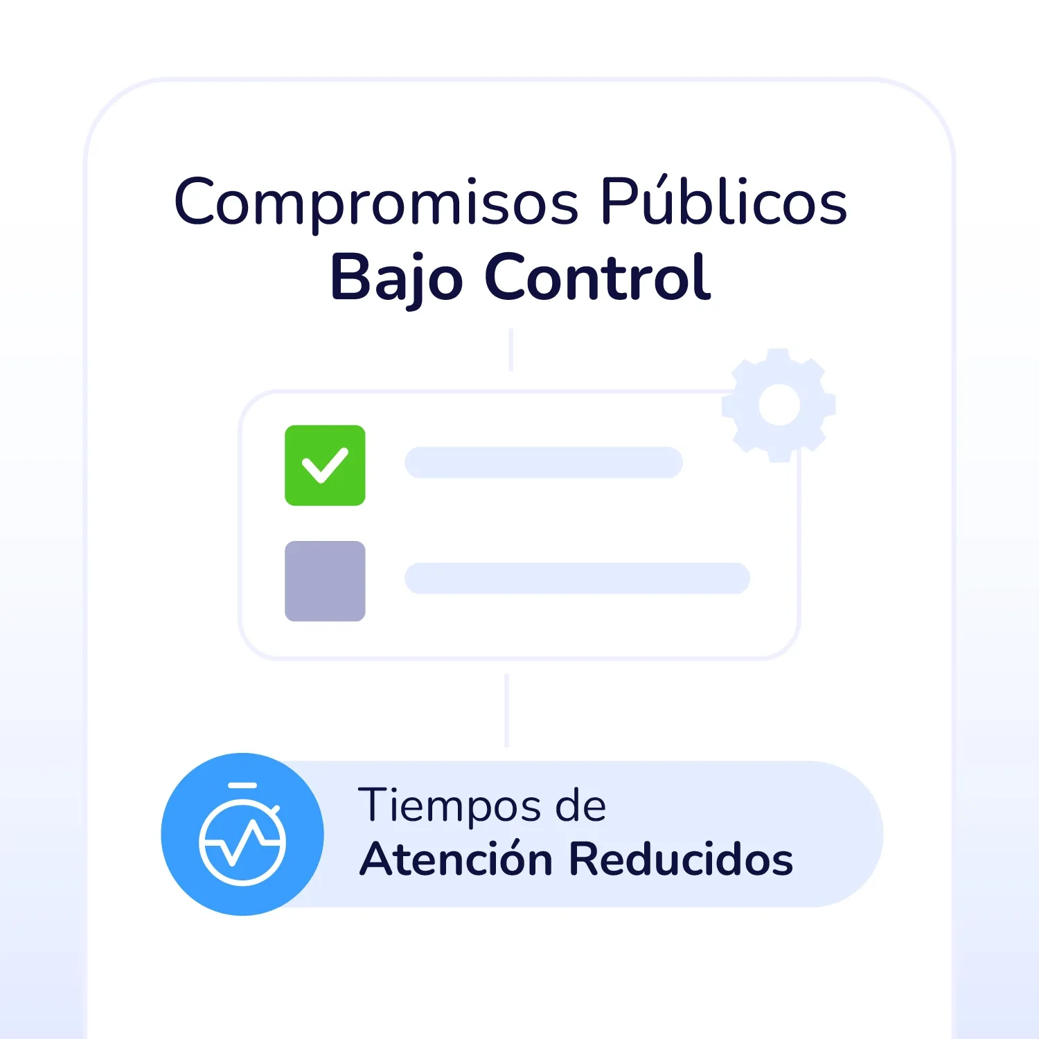 Optimiza tiempos y recursos públicos