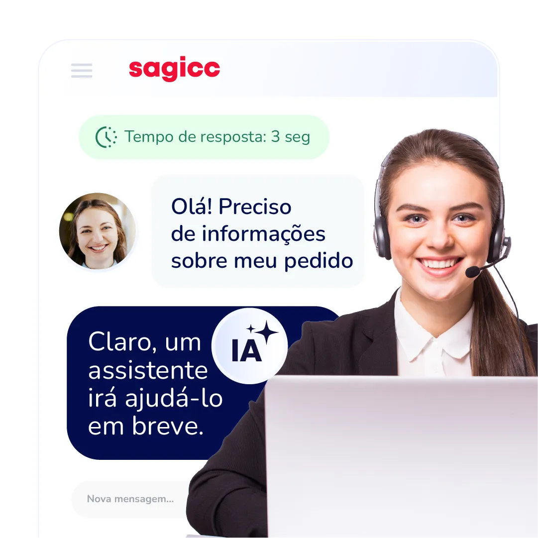 Widget de chat ao vivo