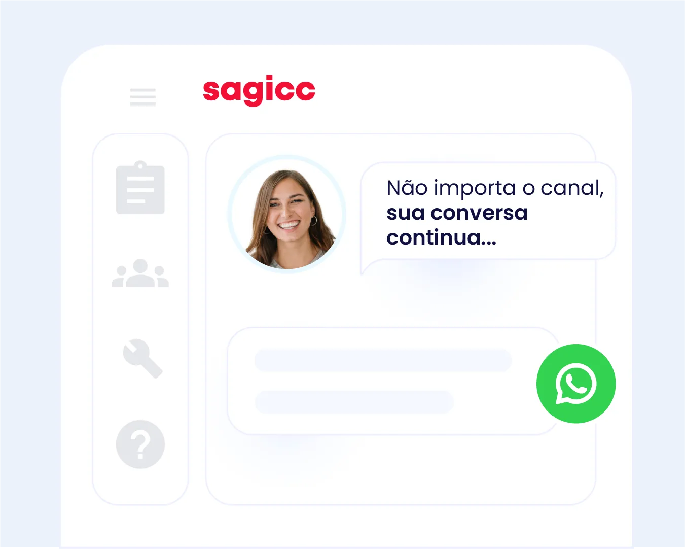 Conversas com contexto completo