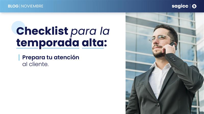 Checklist para temporada alta